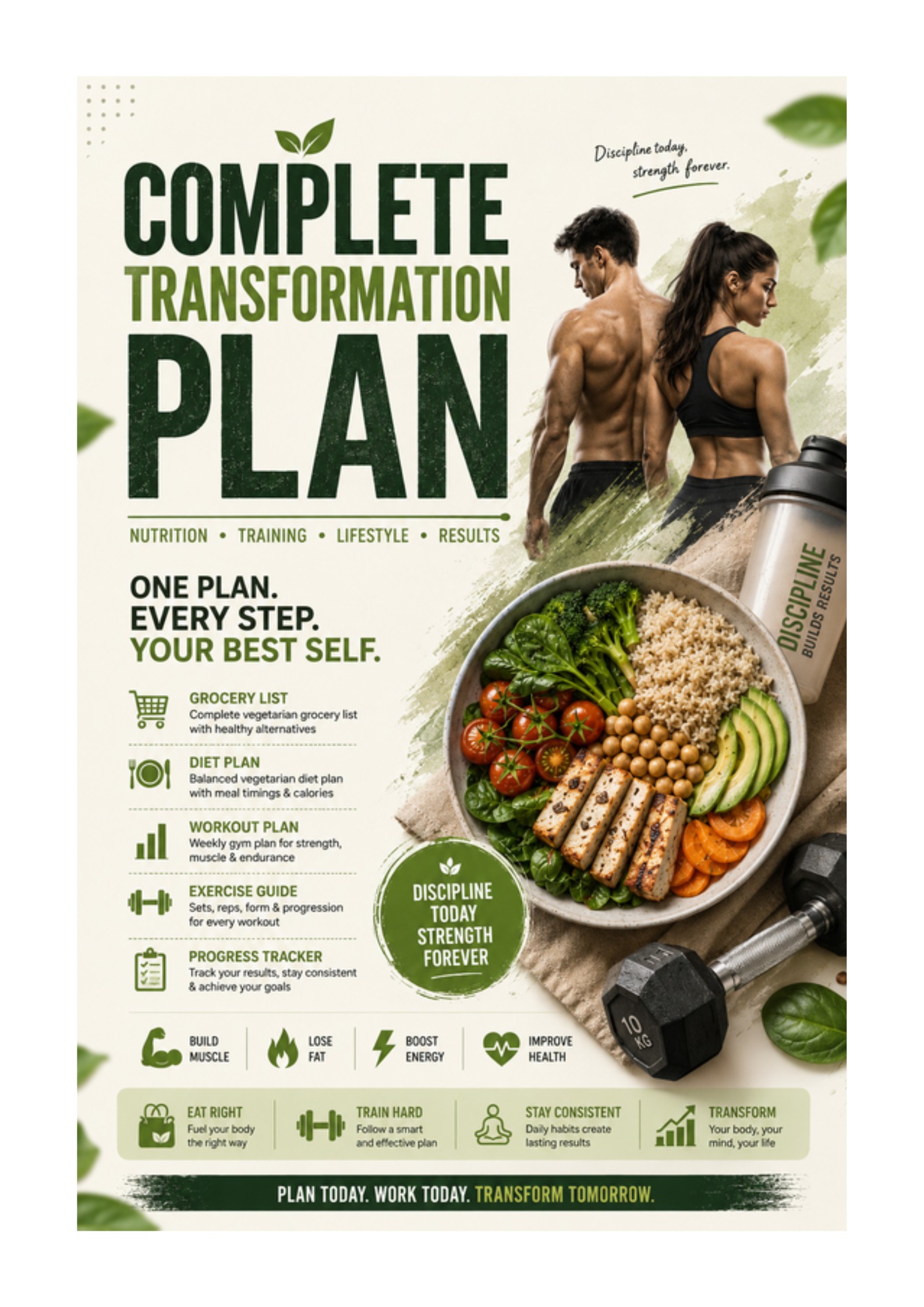 The Complete Transformation Plan eBook cover